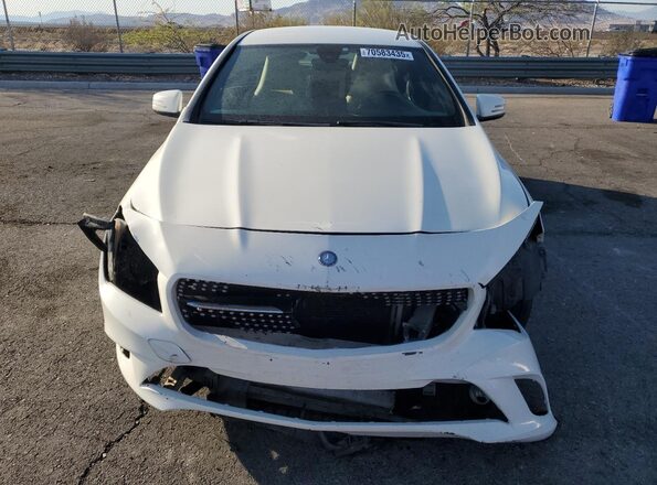 WDDSJ4EB5HN497073 2017 MERCEDES-BENZ CLA-CLASS White Front view