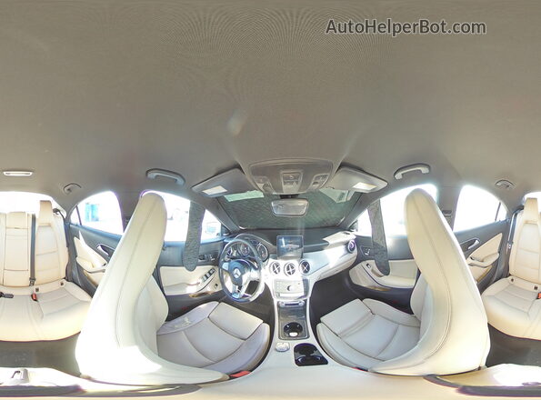 WDDSJ4EB5HN497073 2017 MERCEDES-BENZ CLA-CLASS White VIN sticker view