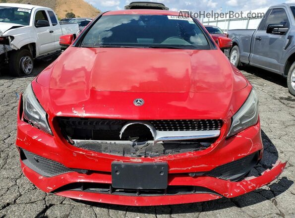 WDDSJ4EB5JN523063 2018 MERCEDES-BENZ CLA-CLASS Red 