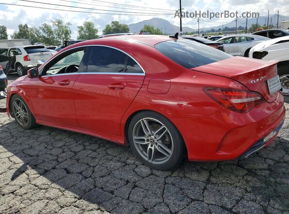 WDDSJ4EB5JN523063 2018 MERCEDES-BENZ CLA-CLASS Red 