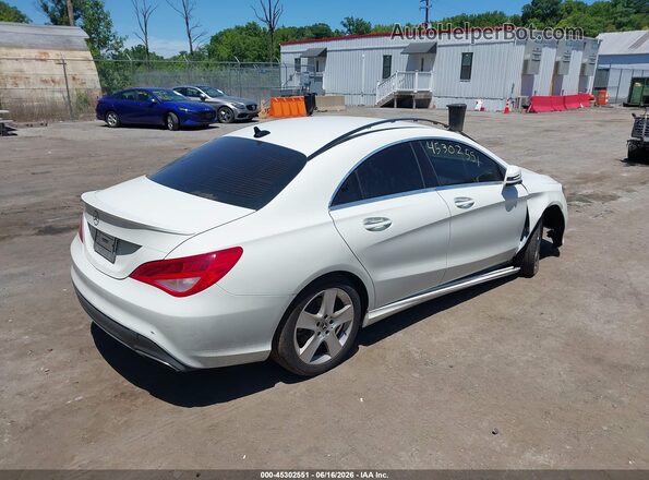 WDDSJ4EB5JN531793 2018 MERCEDES-BENZ CLA 250 Белый Задняя правая четверть