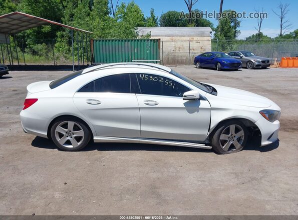 WDDSJ4EB5JN531793 2018 MERCEDES-BENZ CLA 250 Белый Вид задней части салона