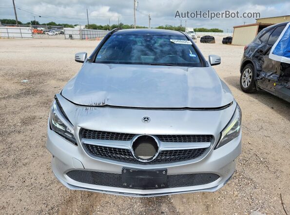 WDDSJ4EB5JN601177 2018 MERCEDES-BENZ CLA-CLASS Silver Widok z przodu