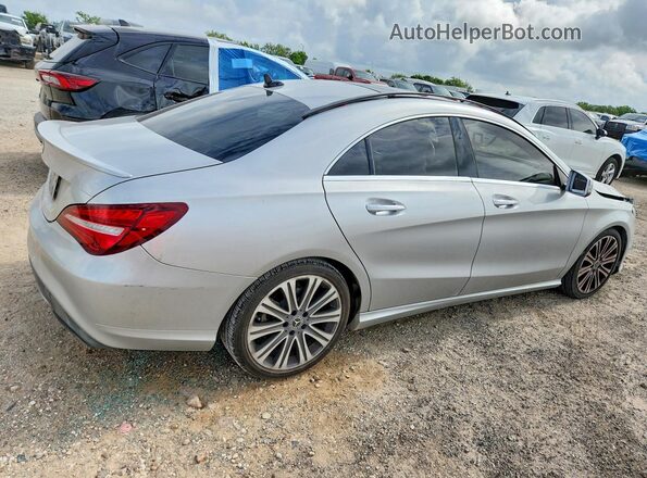 WDDSJ4EB5JN601177 2018 MERCEDES-BENZ CLA-CLASS Silver Tył prawy