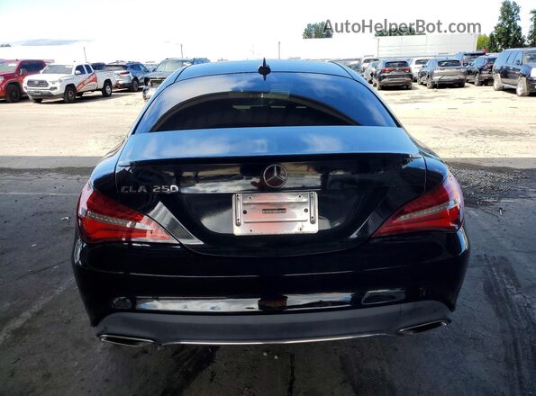 WDDSJ4EB5KN726889 2019 MERCEDES-BENZ CLA-CLASS Black უკანა ხედი
