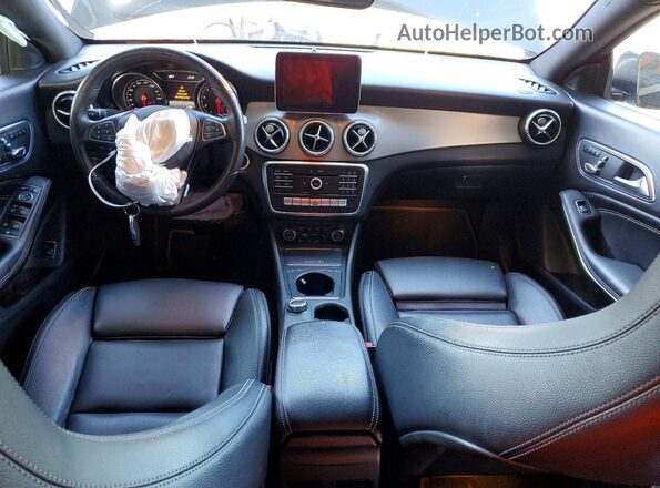 WDDSJ4EB5KN726889 2019 MERCEDES-BENZ CLA-CLASS Black წინა პანელის ხედი