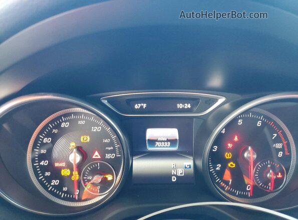 WDDSJ4EB5KN726889 2019 MERCEDES-BENZ CLA-CLASS Black ხელსაწყოთა პანელის ხედი