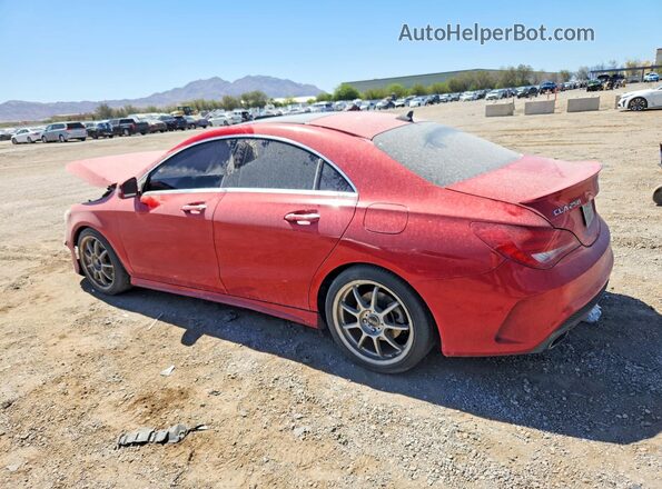 WDDSJ4EB6GN290559 2016 MERCEDES-BENZ CLA-CLASS Red Задня ліва чверть