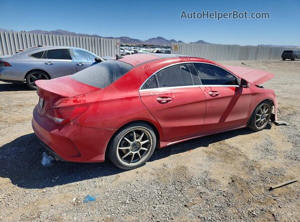 WDDSJ4EB6GN290559 2016 MERCEDES-BENZ CLA-CLASS Red Задня права чверть
