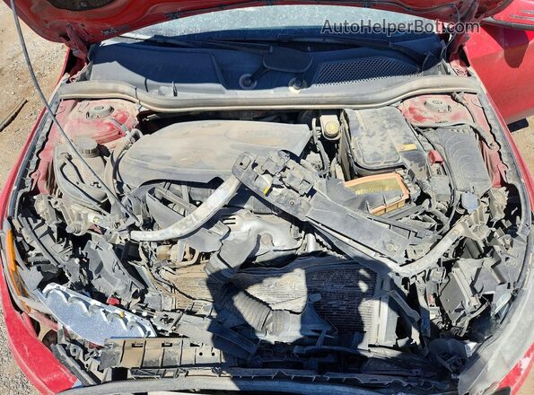 WDDSJ4EB6GN290559 2016 MERCEDES-BENZ CLA-CLASS Red Вид задньої частини салону