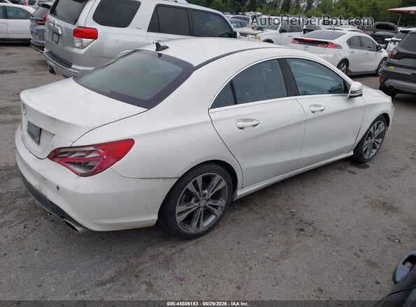 WDDSJ4EB6GN312284 2016 MERCEDES-BENZ CLA 250 White უკანა მარჯვენა