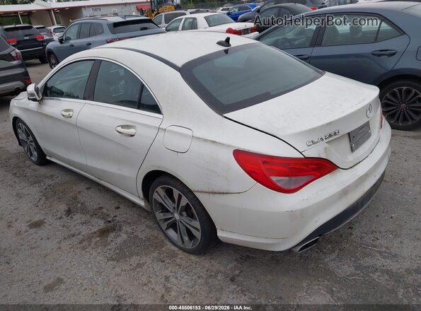 WDDSJ4EB6GN312284 2016 MERCEDES-BENZ CLA 250 White უკანა მარცხენა