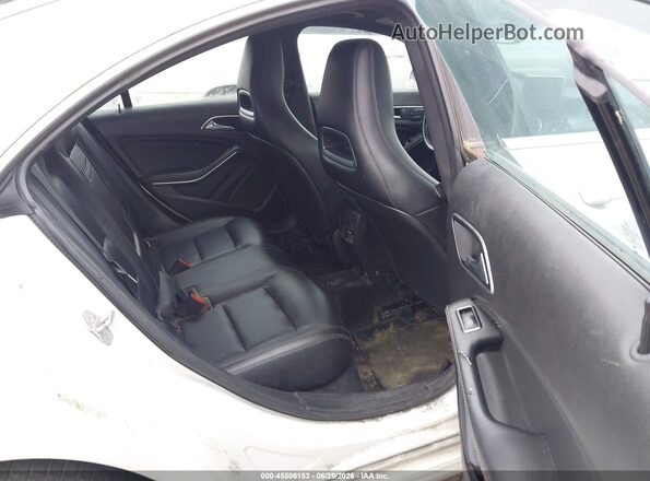 WDDSJ4EB6GN312284 2016 MERCEDES-BENZ CLA 250 White VIN კოდის სტიკერის ხედი
