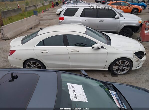 WDDSJ4EB6GN312284 2016 MERCEDES-BENZ CLA 250 White უკანა სალონის ხედი