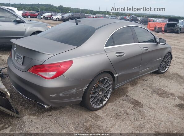 WDDSJ4EB6GN365325 2016 MERCEDES-BENZ CLA 250 Gray Задня права чверть
