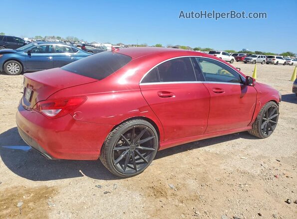 WDDSJ4EB6HN422463 2017 MERCEDES-BENZ CLA-CLASS Red Հետևի աջ