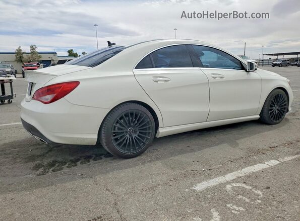 WDDSJ4EB6JN599553 2018 MERCEDES-BENZ CLA-CLASS Белый 