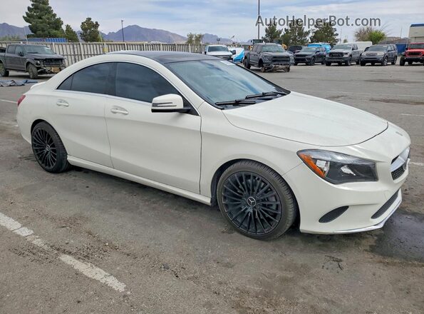 WDDSJ4EB6JN599553 2018 MERCEDES-BENZ CLA-CLASS Белый 