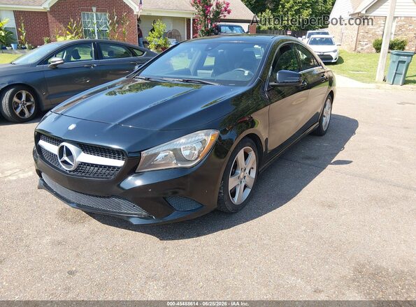 WDDSJ4EB7GN294443 2016 MERCEDES-BENZ CLA 250 Black წინა მარცხენა ხედი სამი მეოთხედიდან