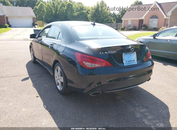 WDDSJ4EB7GN294443 2016 MERCEDES-BENZ CLA 250 Black უკანა მარცხენა