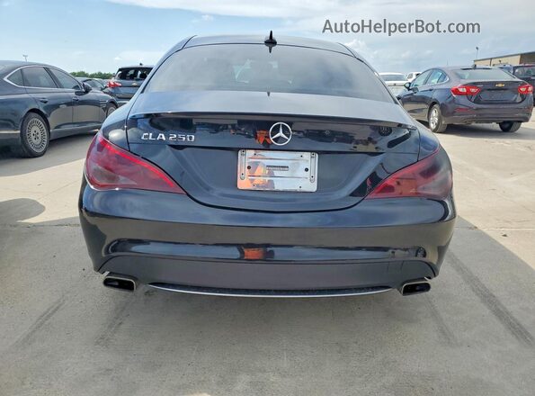 WDDSJ4EB7GN298332 2016 MERCEDES-BENZ CLA-CLASS Black უკანა ხედი