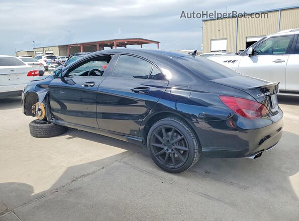 WDDSJ4EB7GN298332 2016 MERCEDES-BENZ CLA-CLASS Black უკანა მარცხენა