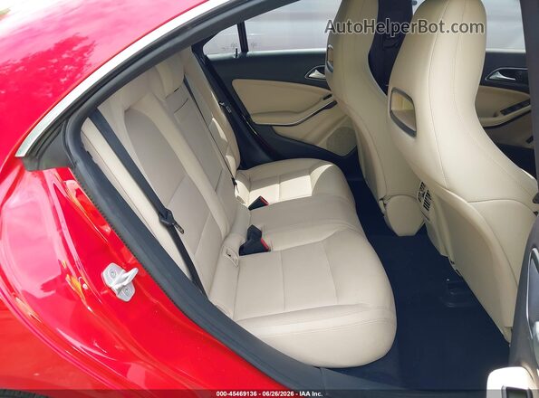 WDDSJ4EB7JN549731 2018 MERCEDES-BENZ CLA 250 Красный Вид наклейки с VIN-кодом