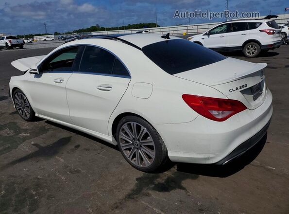 WDDSJ4EB7JN592871 2018 MERCEDES-BENZ CLA-CLASS White Задня ліва чверть