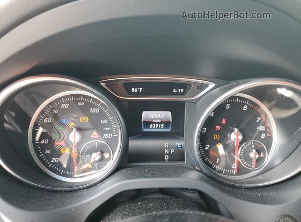 WDDSJ4EB7JN592871 2018 MERCEDES-BENZ CLA-CLASS White Вид щитка приладів