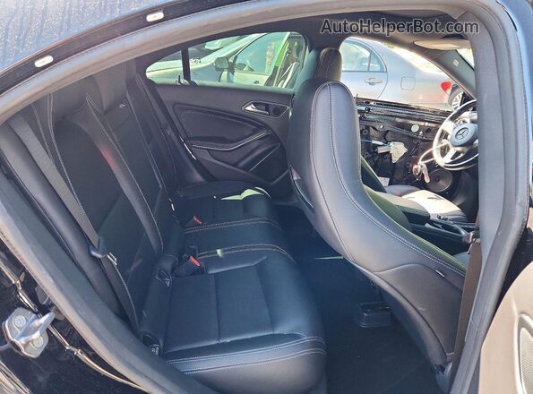 WDDSJ4EB7JN692534 2018 MERCEDES-BENZ CLA-CLASS Black Вид задніх сидінь