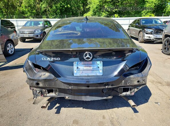 WDDSJ4EB7JN692534 2018 MERCEDES-BENZ CLA-CLASS Black Вид ззаду