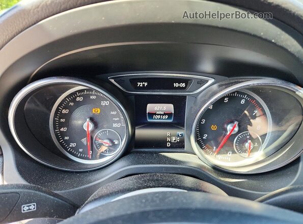 WDDSJ4EB7JN692534 2018 MERCEDES-BENZ CLA-CLASS Black Вид щитка приладів