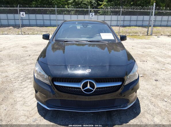 WDDSJ4EB7KN699260 2019 MERCEDES-BENZ CLA 250 Black Front view