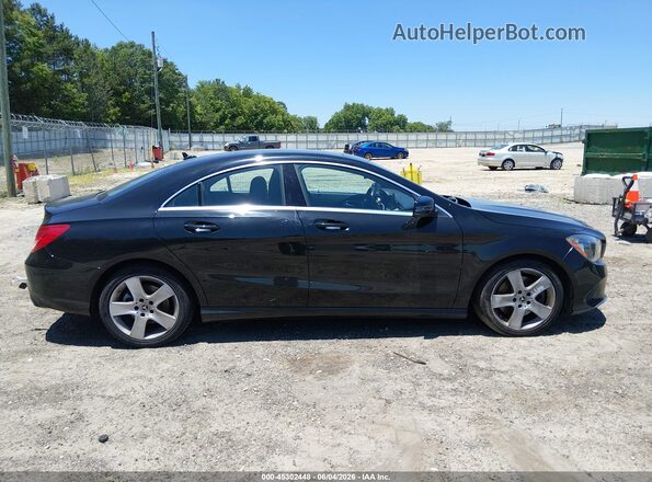 WDDSJ4EB7KN699260 2019 MERCEDES-BENZ CLA 250 Black Rear interior view