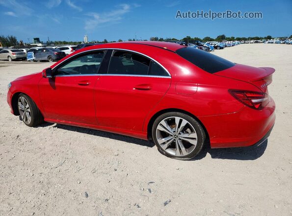 WDDSJ4EB7KN703436 2019 MERCEDES-BENZ CLA-CLASS Красный Задняя левая четверть