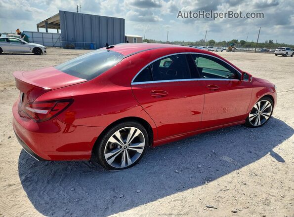 WDDSJ4EB7KN703436 2019 MERCEDES-BENZ CLA-CLASS Красный Задняя правая четверть