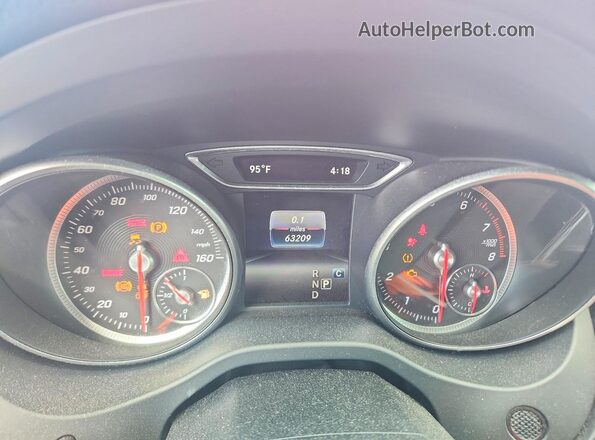 WDDSJ4EB7KN703436 2019 MERCEDES-BENZ CLA-CLASS Красный Вид щитка приборов