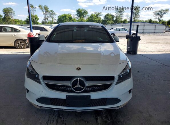 WDDSJ4EB7KN707972 2019 MERCEDES-BENZ CLA-CLASS White Դիմացի տեսք