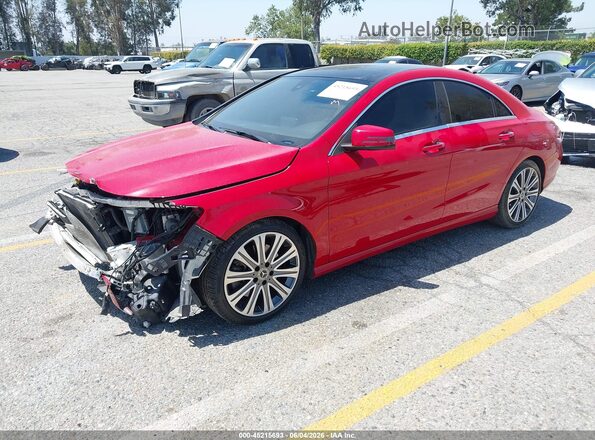 WDDSJ4EB7KN727607 2019 MERCEDES-BENZ CLA 250 Red Front left