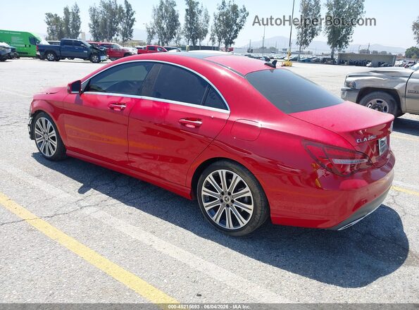 WDDSJ4EB7KN727607 2019 MERCEDES-BENZ CLA 250 Red Rear left