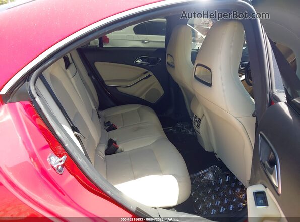 WDDSJ4EB7KN727607 2019 MERCEDES-BENZ CLA 250 Red VIN sticker view