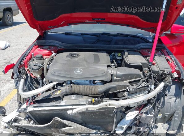 WDDSJ4EB7KN727607 2019 MERCEDES-BENZ CLA 250 Red Rear view
