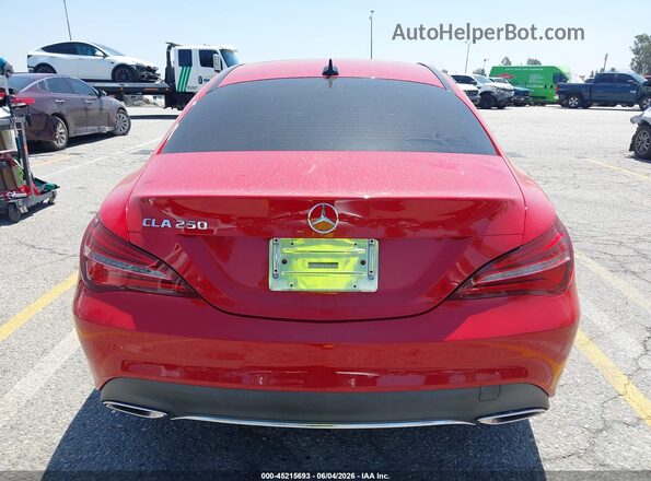 WDDSJ4EB7KN727607 2019 MERCEDES-BENZ CLA 250 Red 