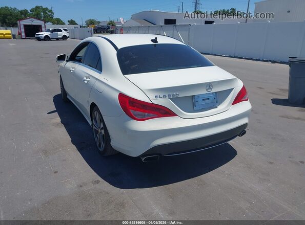 WDDSJ4EB8GN299702 2016 MERCEDES-BENZ CLA 250 White Trasero izquierdo