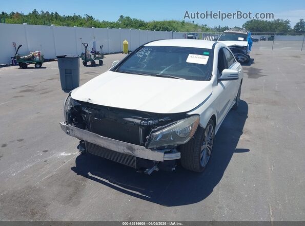 WDDSJ4EB8GN299702 2016 MERCEDES-BENZ CLA 250 White Vista tres cuartos delantera izquierda