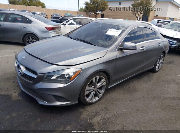 WDDSJ4EB8GN359946 2016 MERCEDES-BENZ CLA 250 Серый Передняя левая четверть