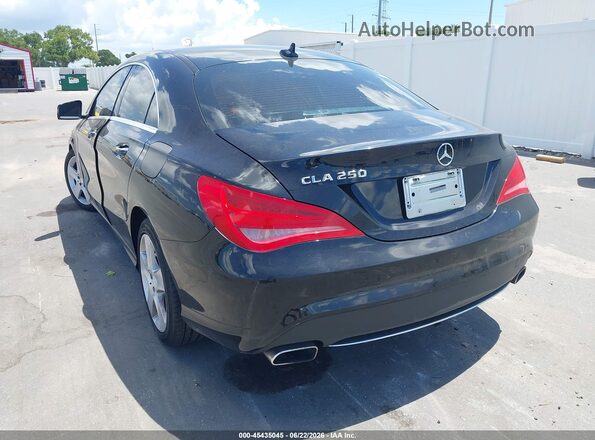 WDDSJ4EB8GN375290 2016 MERCEDES-BENZ CLA 250 Black Задня ліва чверть