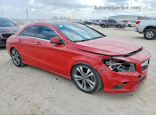 WDDSJ4EB8GN393790 2016 MERCEDES-BENZ CLA-CLASS Red Передня права чверть