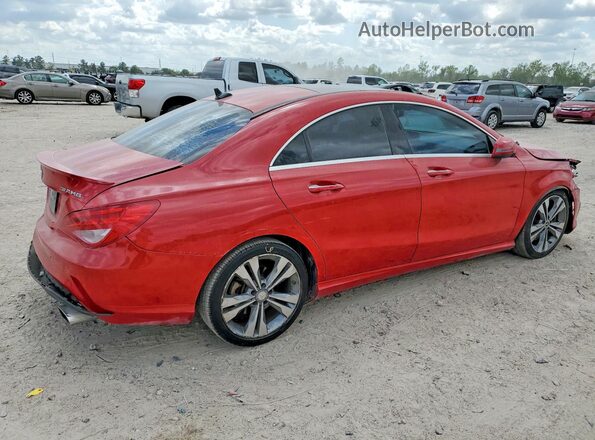 WDDSJ4EB8GN393790 2016 MERCEDES-BENZ CLA-CLASS Red Задня права чверть