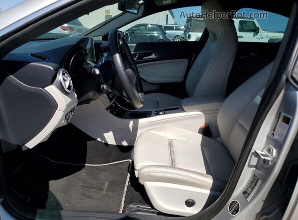 WDDSJ4EB8HN445906 2017 MERCEDES-BENZ CLA-CLASS Silver წინა სალონის ხედი